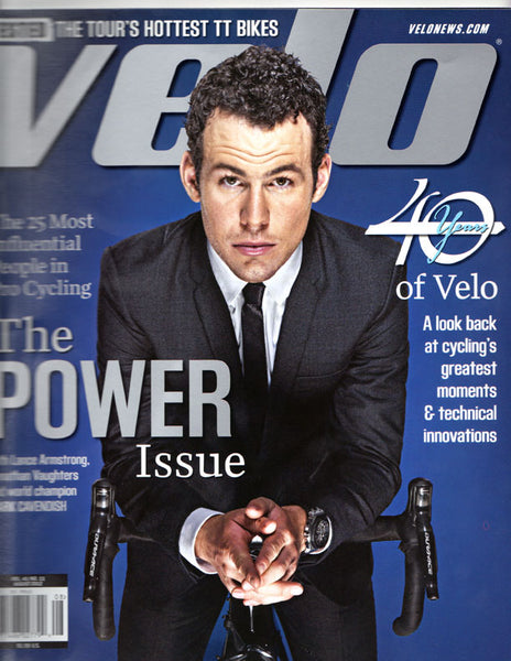 August Velo is at newstands.