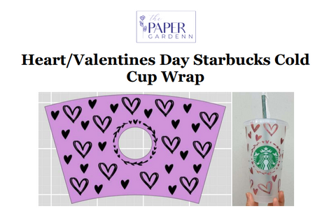 Gym Fuel/Weights Starbucks Cold Cup Wrap – thepapergardenn