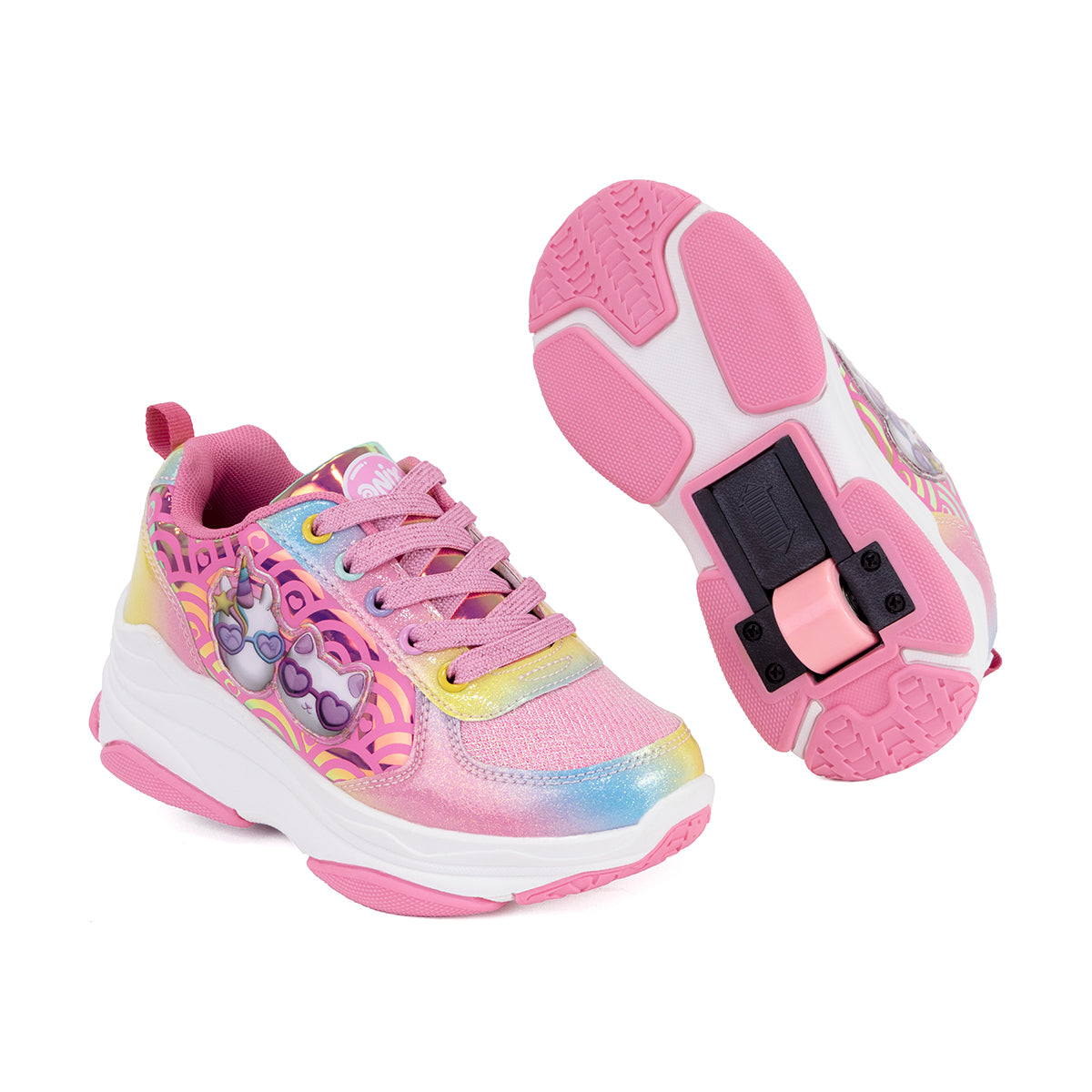 Tenis Patín Onix Unicornio Friendship Rainbow Rosa Buen Fin ¡Hazte con ellos y marca