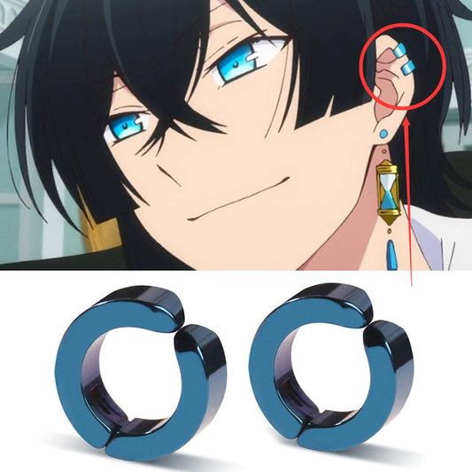 Anime Horimiya Miyamura Izumi Ear Clip Lip Chain Earring