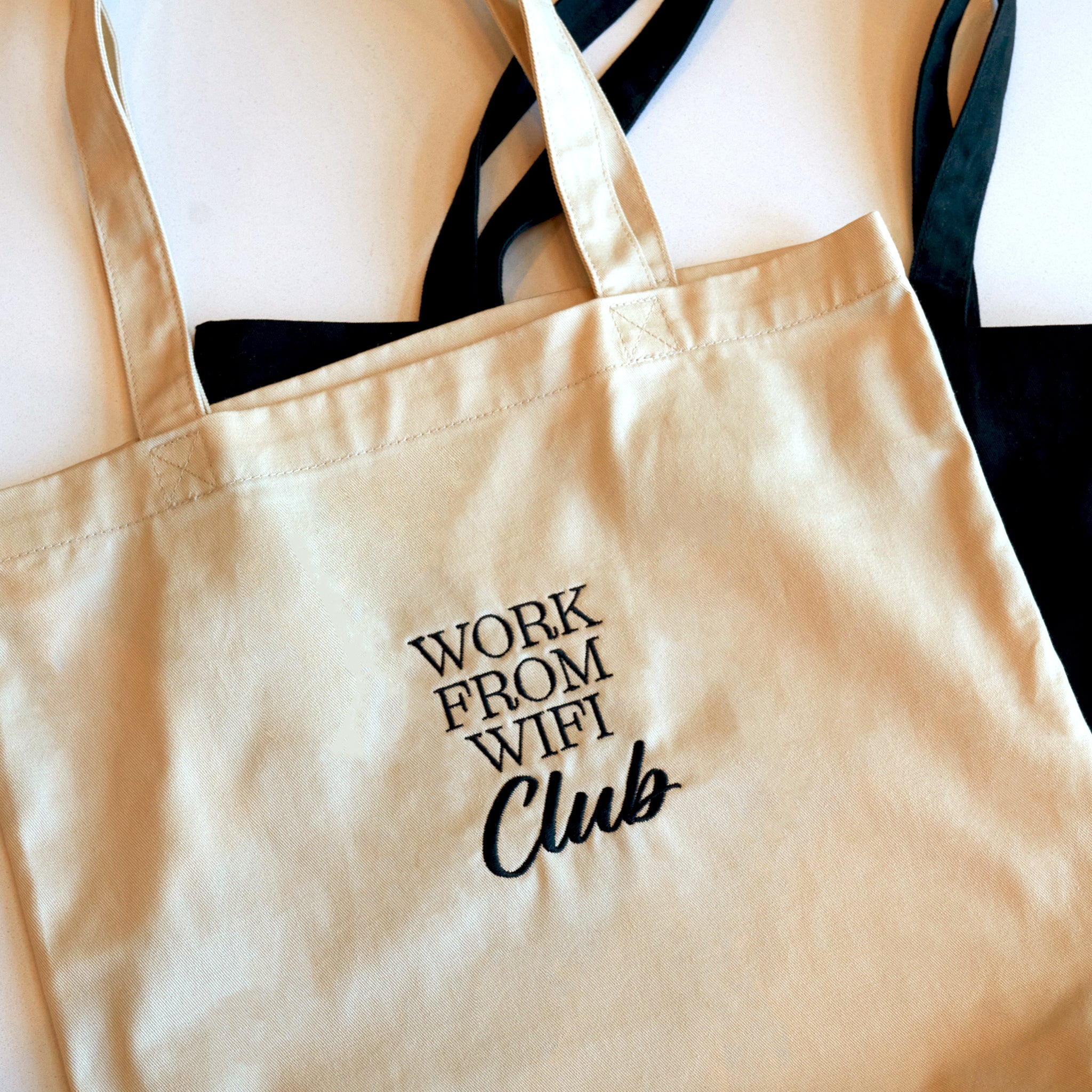 Work from Wifi Club Eco Tote Bag – Rove Refinery