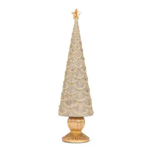 Gold Garland Pedestal Tree - The Painted Petal