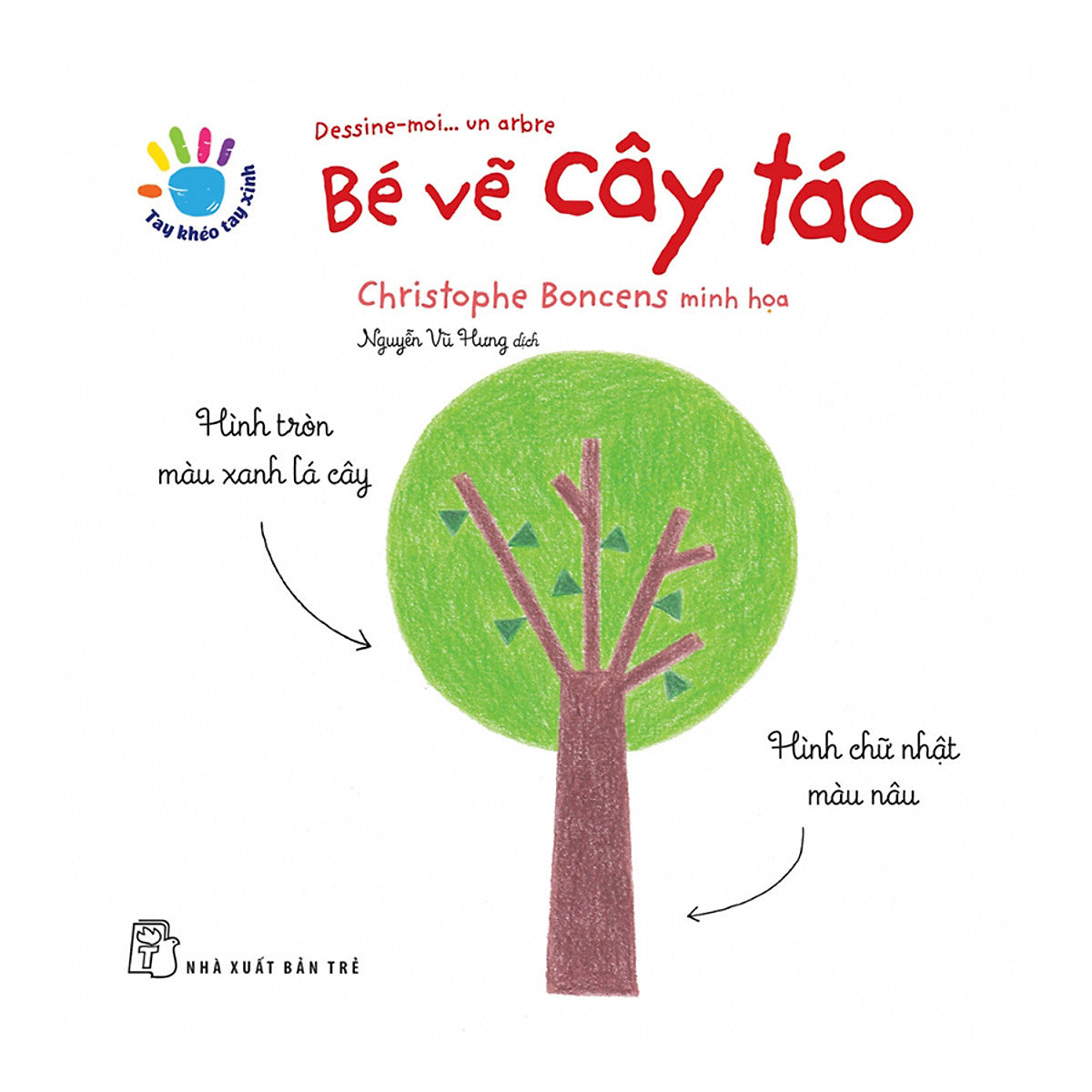 Tay Khéo Tay Xinh - Bé Vẽ Cây Táo – Tiệm Mọt Tại Pháp