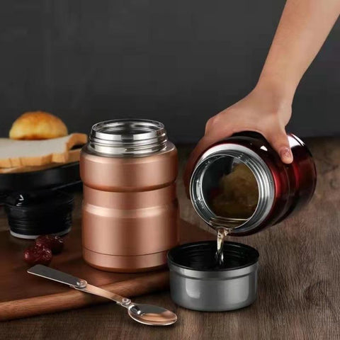 Thermos repas + soupe cuivre TH4BR-soupe