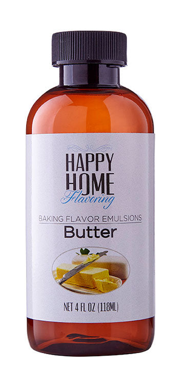 Happy Home Imitation Butter & Nut Flavoring, Non-Alcoholic