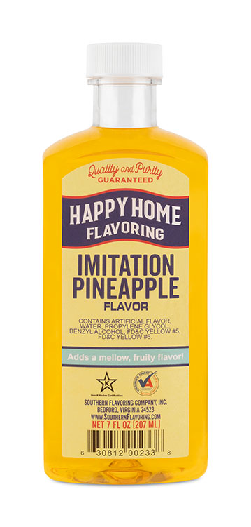 Happy Home Imitation Maple Flavoring, Non-Alcoholic, Certified Kosher, 7 oz.