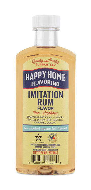 Happy Home Imitation Clear Butter Flavoring, Non-Alcoholic, Certified  Kosher, 7 oz.