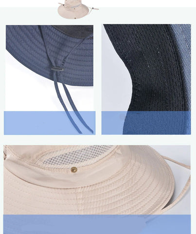 Booney hat wide brim sun protection