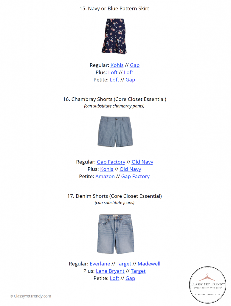 The Essential Capsule Wardrobe - Summer 2020 Collection – ClassyYetTrendy