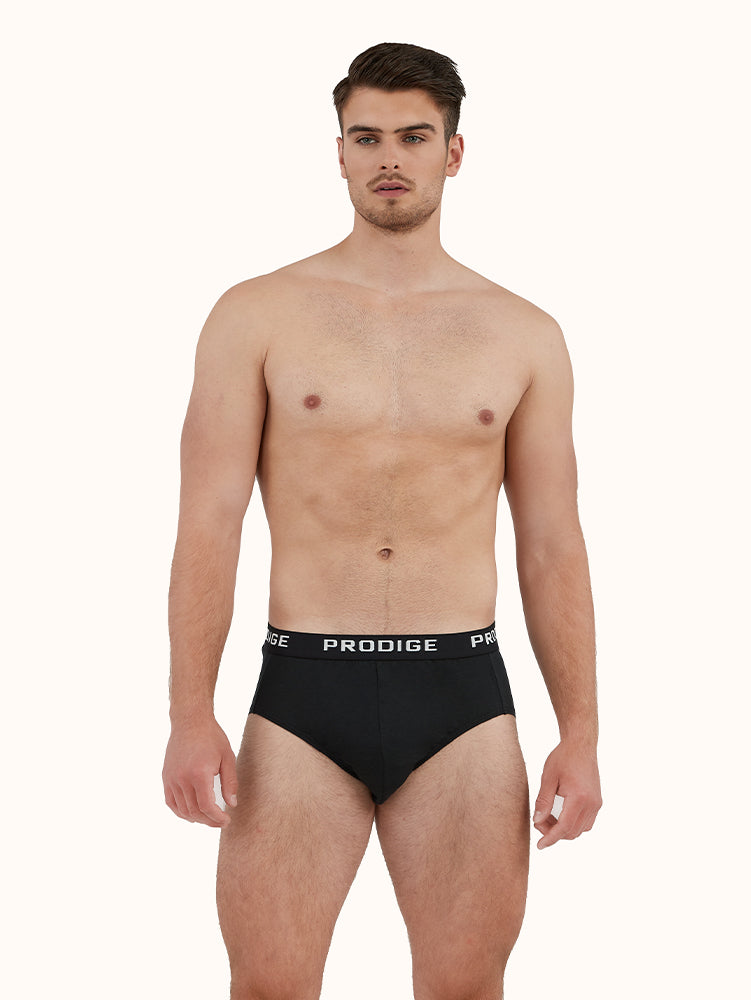 Buy Men's Super Combed Cotton Elastane Stretch Printed Brief with