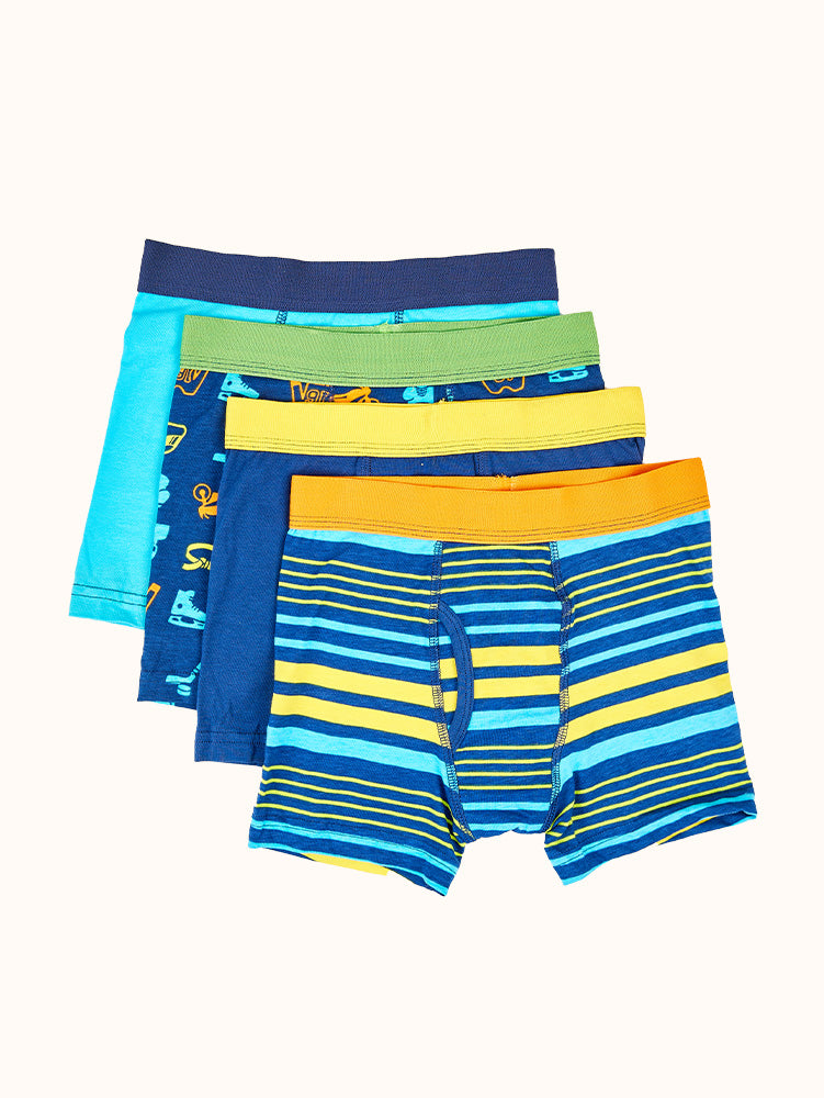 biyokids Boy's 5 Pack Colorful Slip Panties - Basketball - - Trendyol