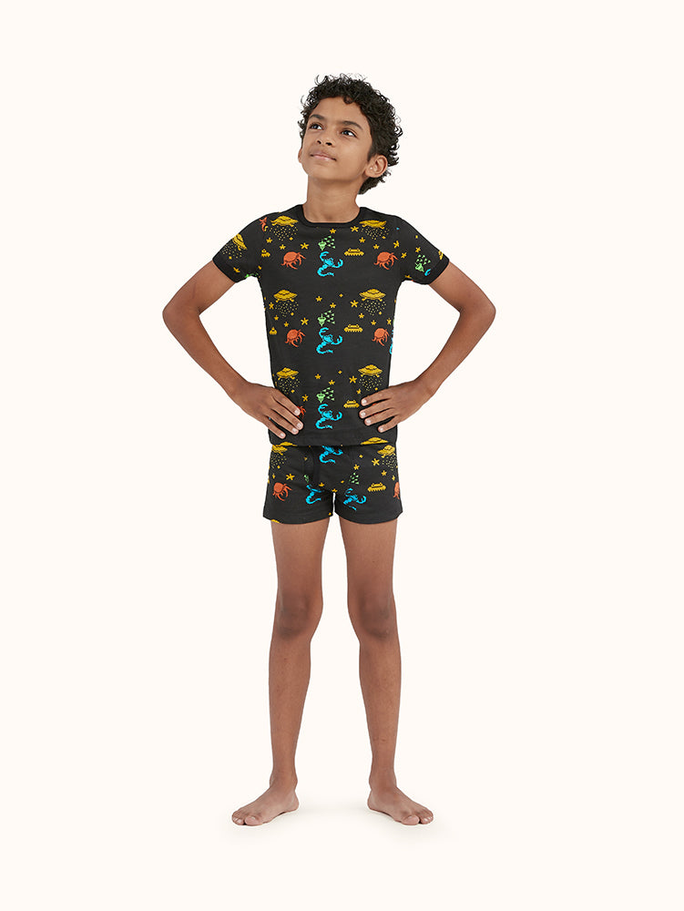 Rawr Your World Dinos & Dragonflies Long Sleeve Pajama Set (2T-12Y)