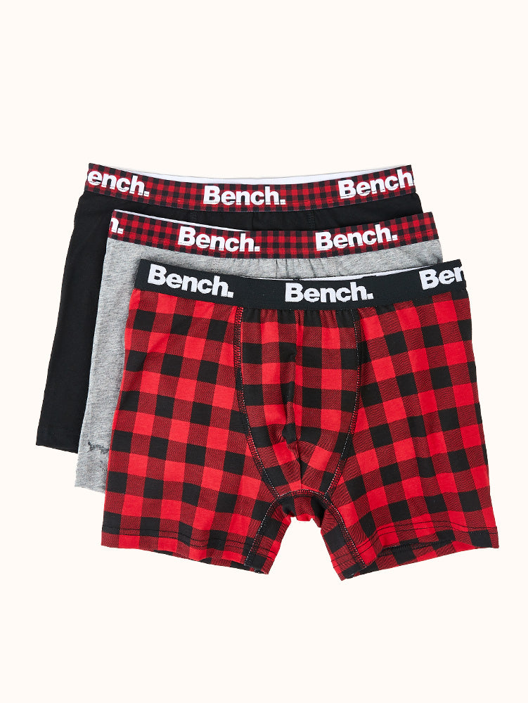 Bench Online  Men's 3-in-1 Pack Boxer Brief