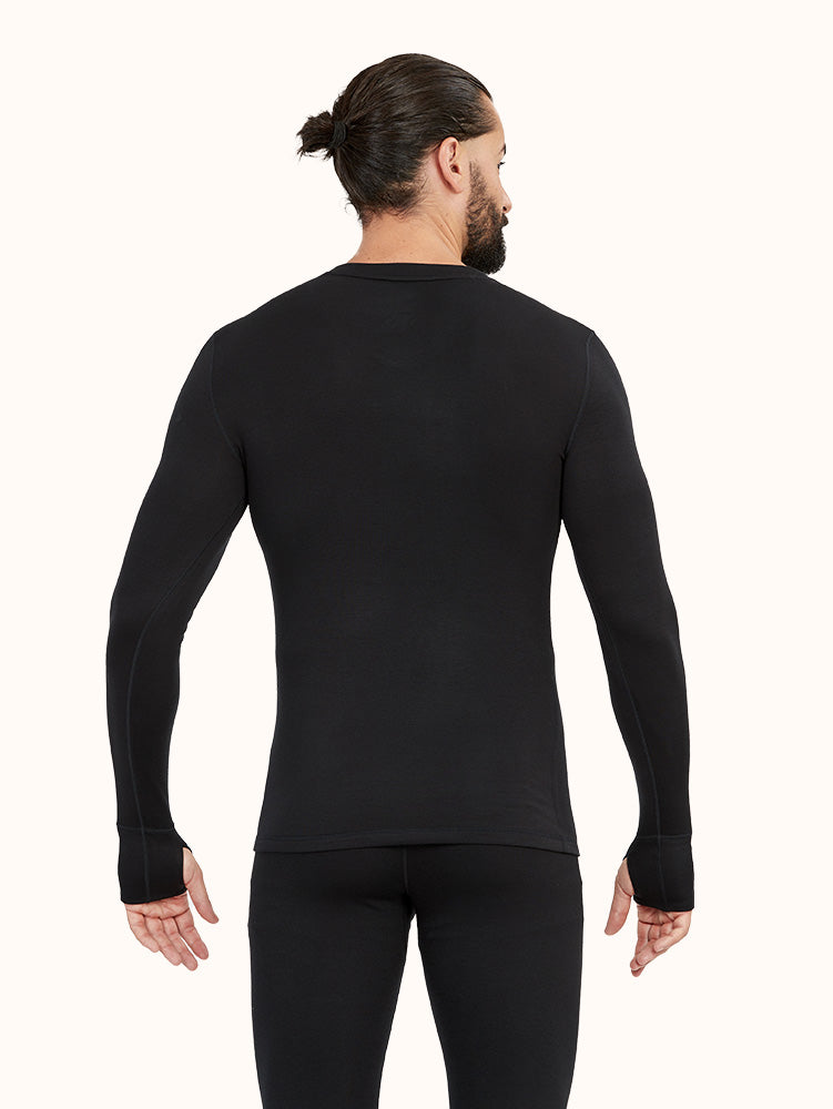 Men's Long Sleeve Thermal Crew Baselayer Top