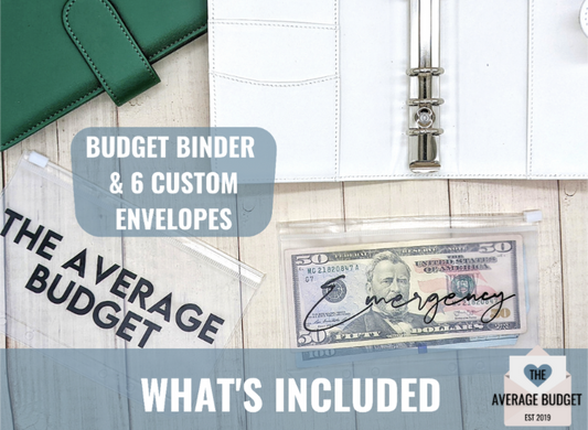 A7 Binder Budget Brown – The Average Budget