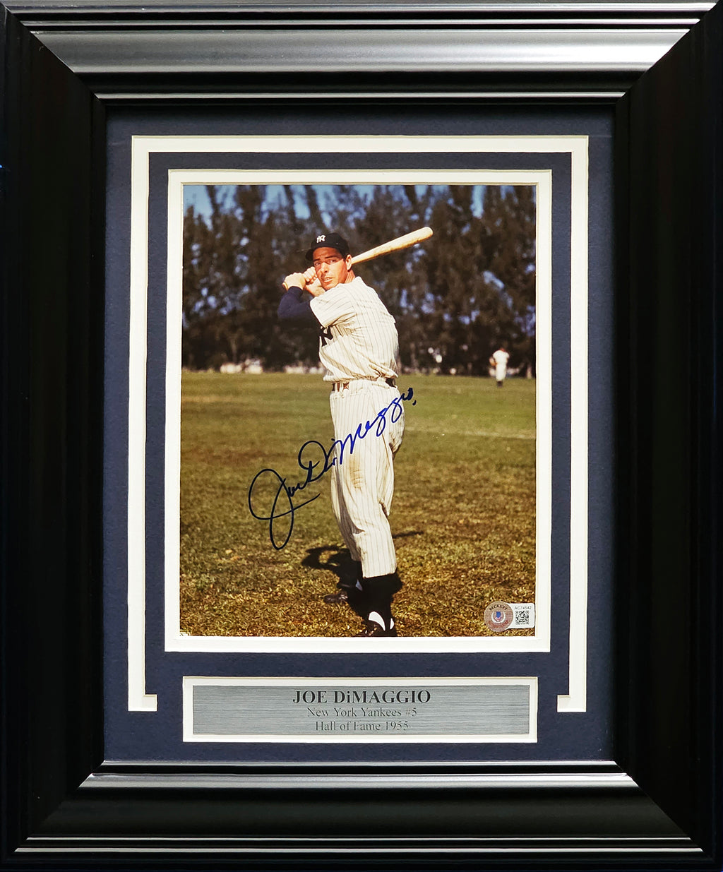 Reggie Jackson Autographed Signed Framed New York Yankees 