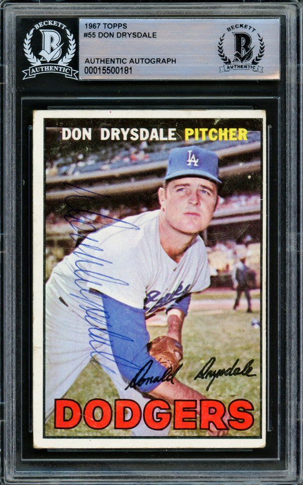 Sandy Koufax Autographed Signed 1959 Topps Card #163 Los Angeles Dodgers  Vintage Signature Beckett Beckett