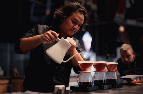 Vorbereitung SCA World Brewers Cup