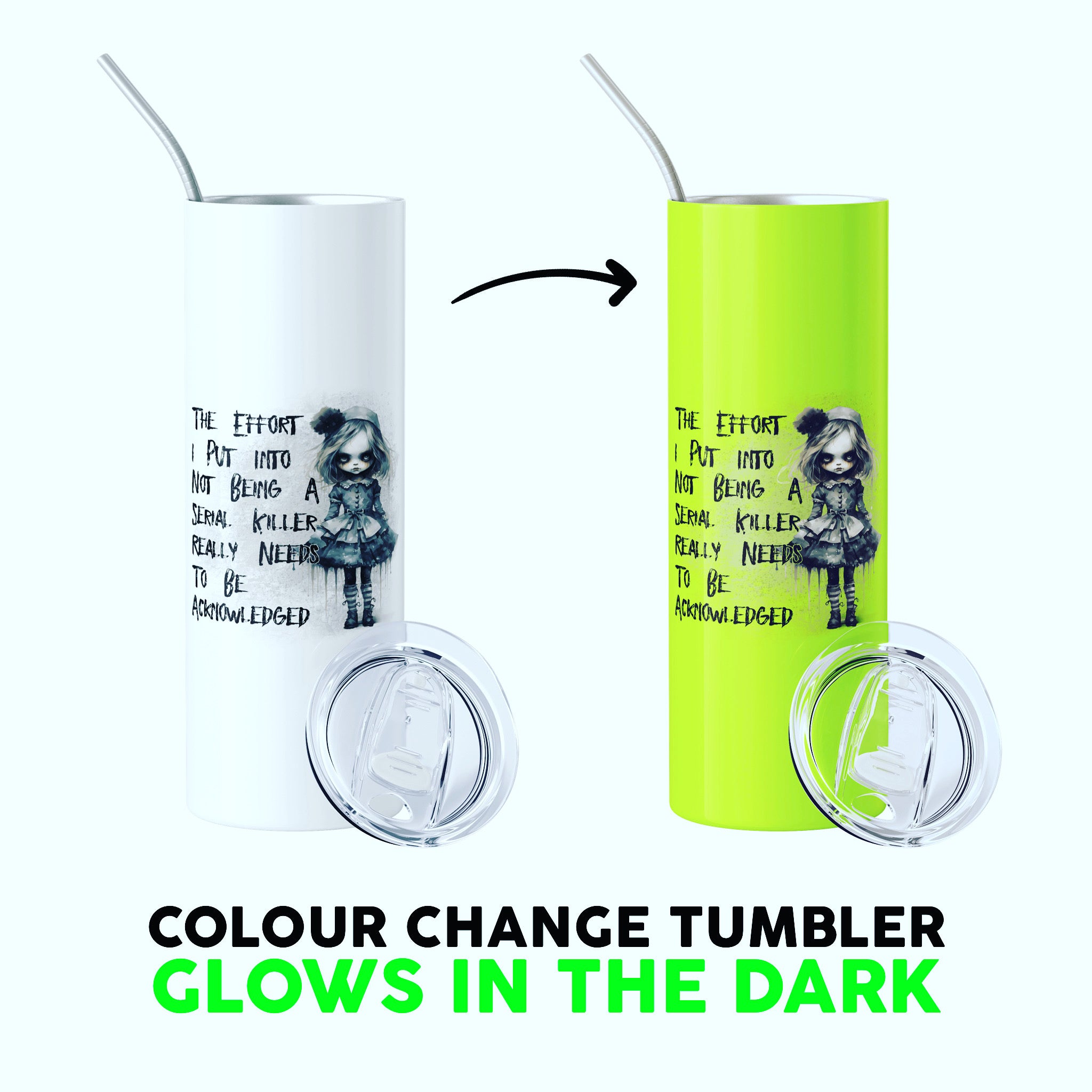 Image of Glow Tumbler - Doll