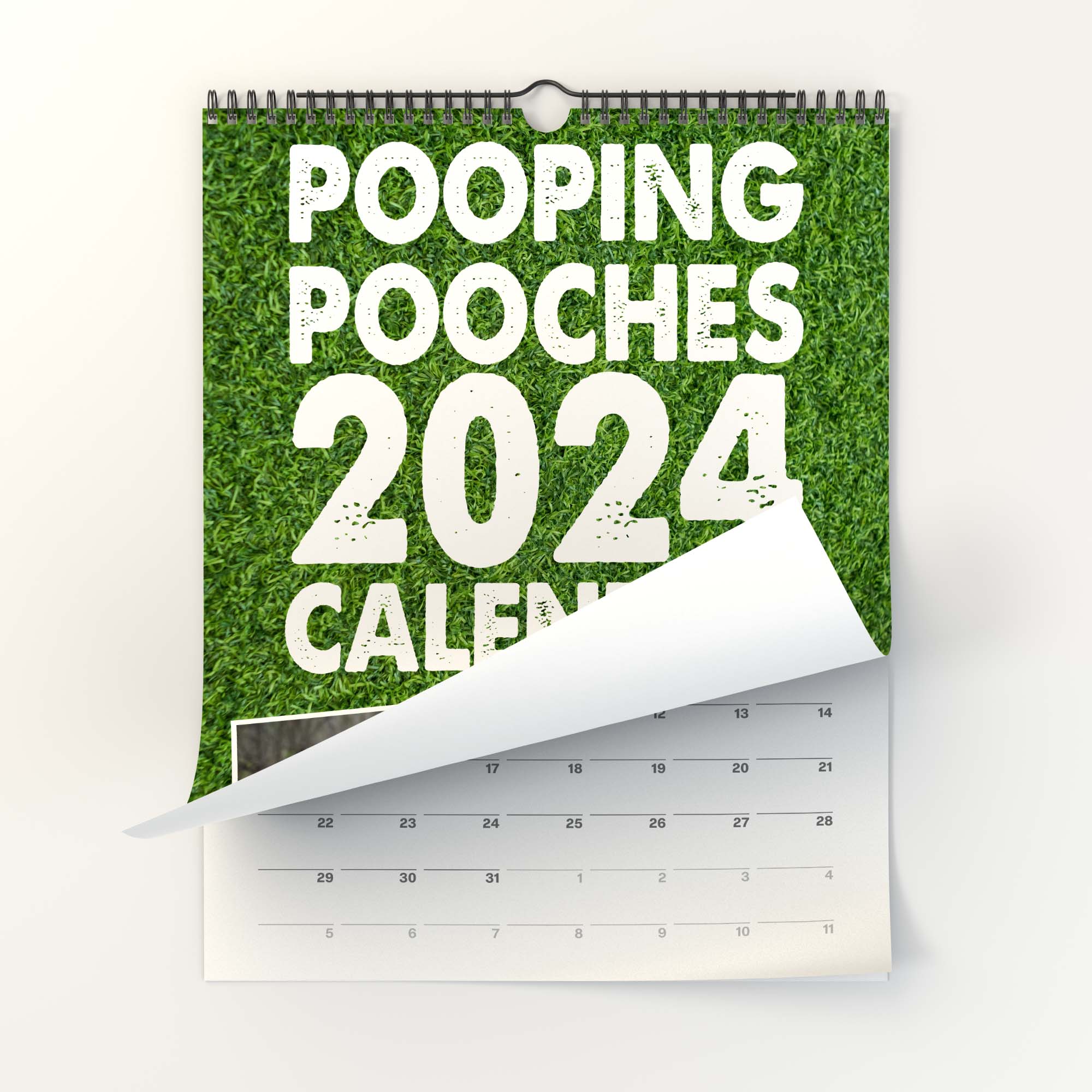 Pooping Pooches Wall Calendar