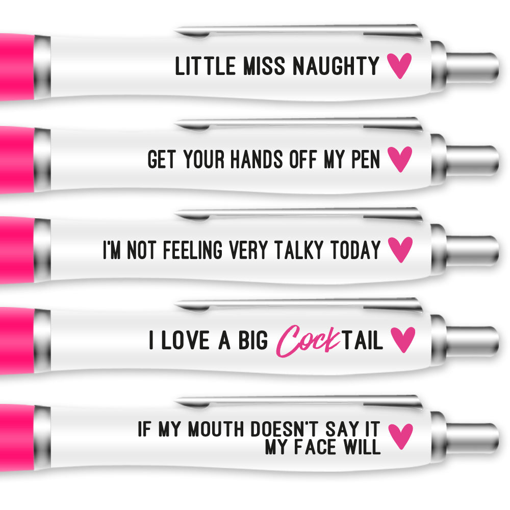 Little Miss Naughty Pen Set