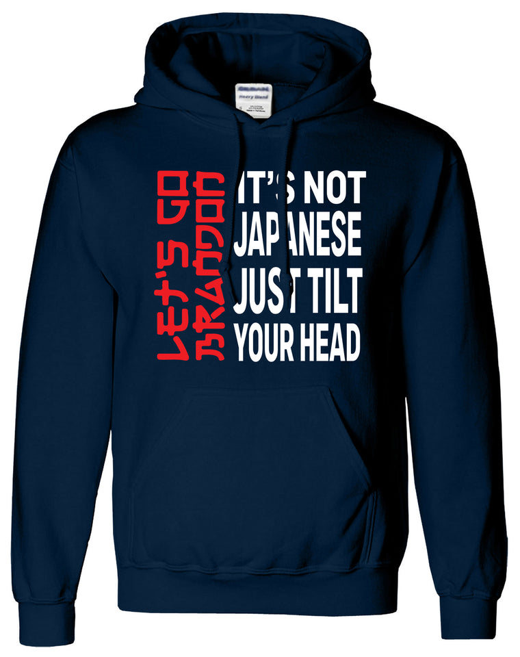 Its Not Japanese Patriotic New Funny USA Hoodie
