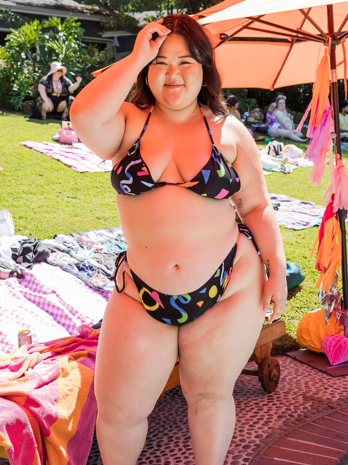 Roller Rink String Bikini