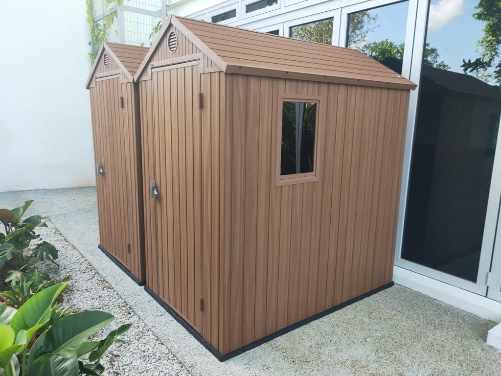 outdoor garden storage - keter darwin shed 6 x 4 — the