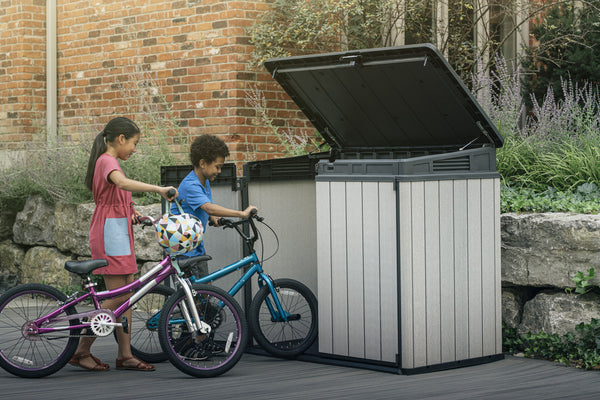 Keter Outdoor Storage Shed Waterproof bike bicycle storage garden shed
