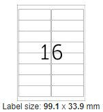 TOP STICK - T7162 Multi-purpose Label