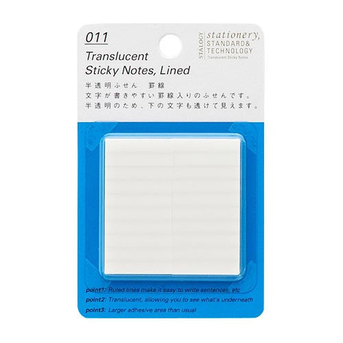 Stalogy Thin Sticky Notes - 12 Colors