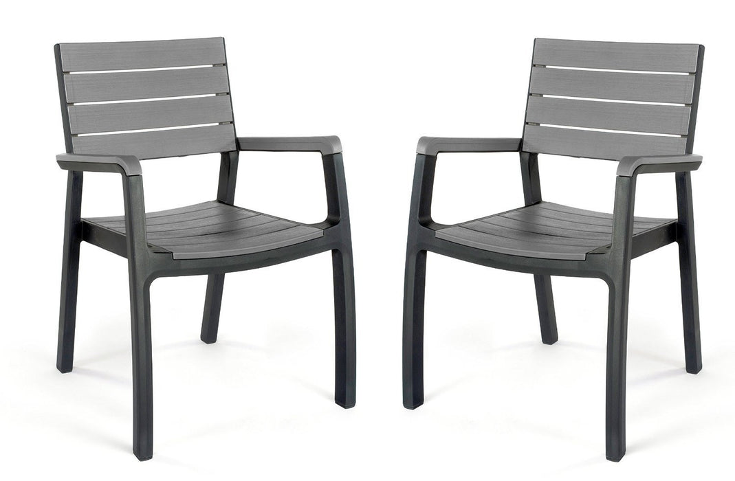 Keter Harmony Outdoor Armchair Grey — The Home Shoppe