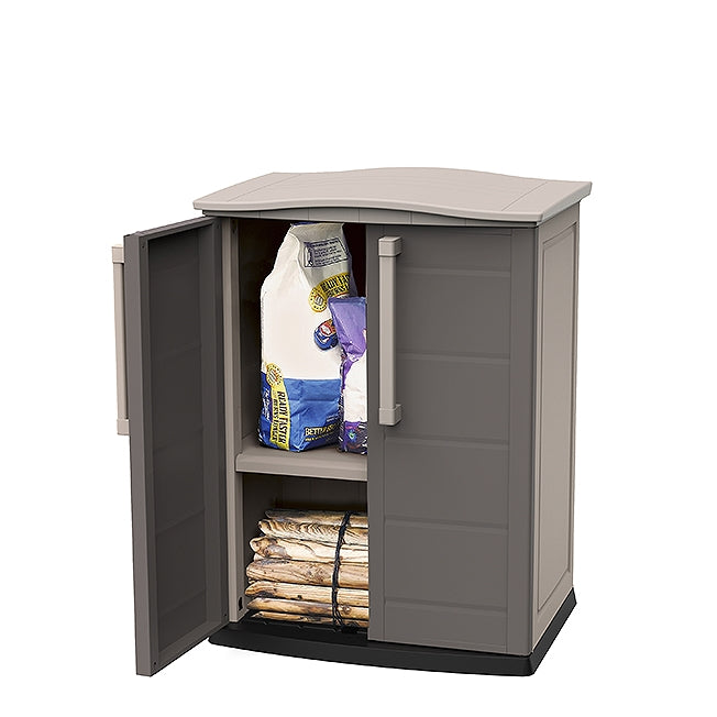 Keter Boston Outdoor Base Cabinet Waterproof Plastic The Home Shoppe