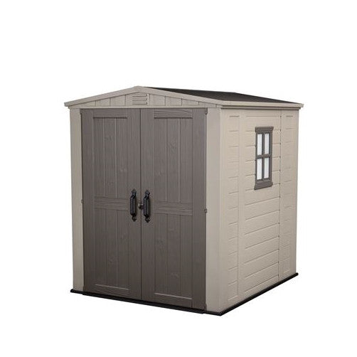 Keter Factor 6 x 6 Outdoor Garden Shed (Free Assembly 