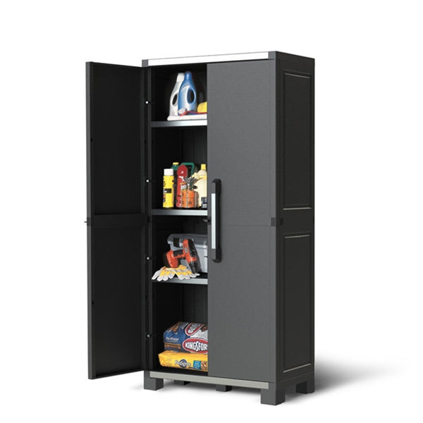 Keter XL Pro Utility Heavy Duty Indoor Storag   e Cabinet 