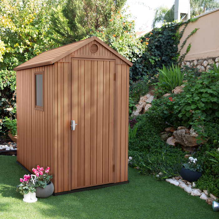 Keter Darwin 6 x 4 Outdoor Garden Waterproof Shed â€