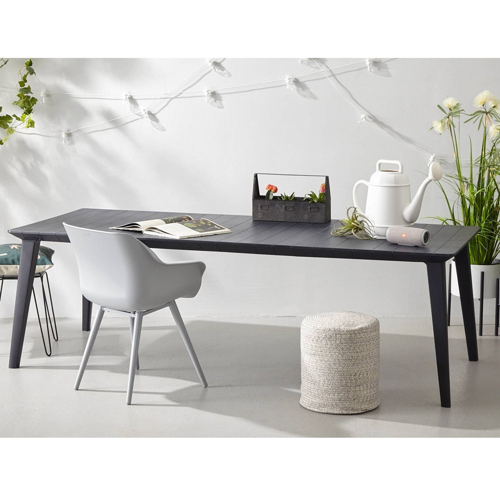afbreken Slordig Vlieger Allibert Lima Long Dining Table Graphite 240cm — The Home Shoppe