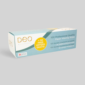 Deo Paper Waxing Strips - 3" x 9" - DEO Beauty Products - Leg Waxing Strips
