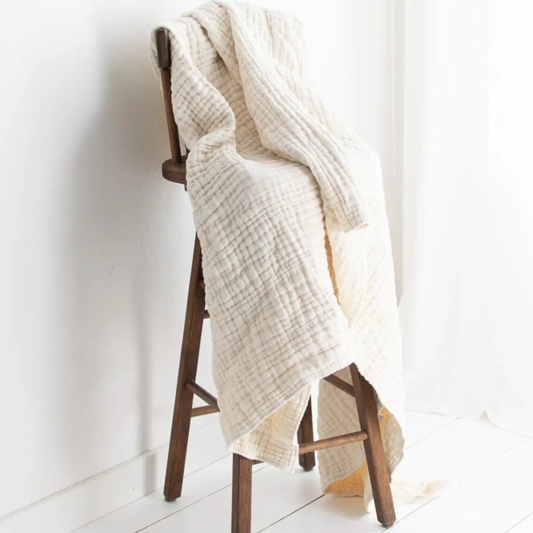 Un-Dyed Organic Cotton Blanket