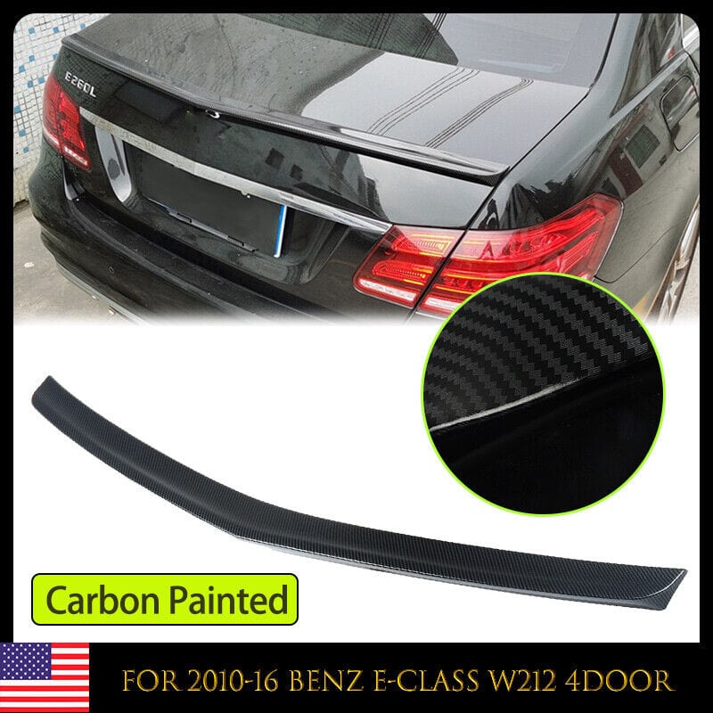 Carbon Fiber Style Trunk Spoiler For Benz W211 E Class E280 E300 E500 –  Daves Auto Accessories
