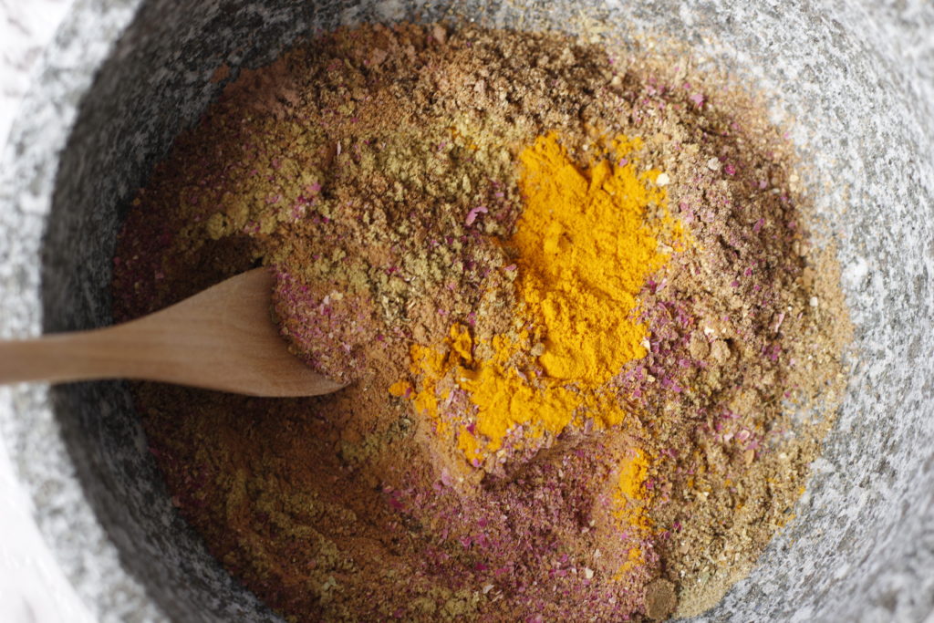 Persian 7 Spice Blend (Advieh) - Proportional Plate