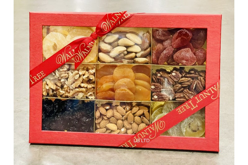 image of Walnut tree nut and fruit platter