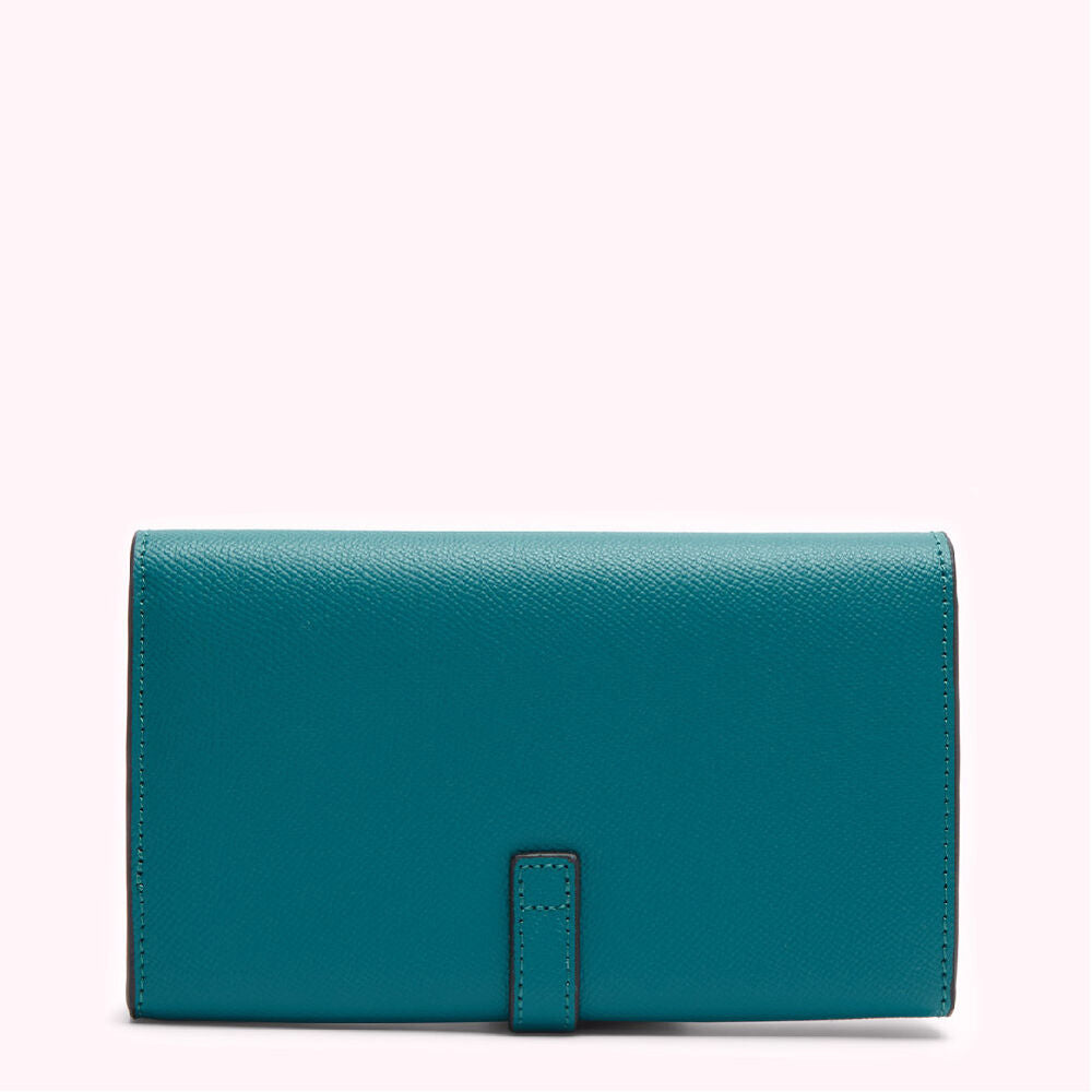 Emerald Juniper Chain Wallet | Handbags | Lulu Guinness