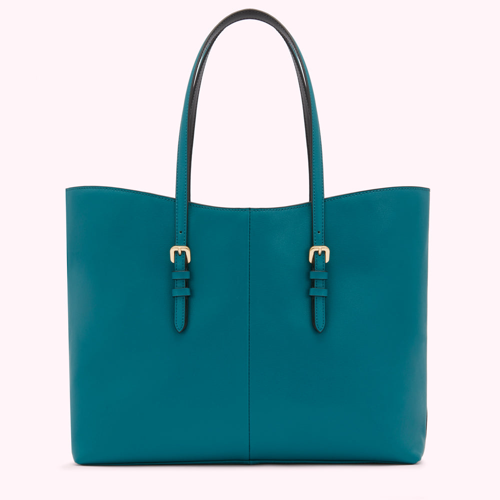 Emerald Reversible Handles Jude Tote Bag | Handbags | Lulu Guinness