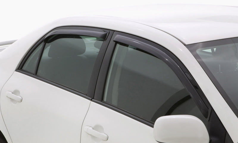 AVS 15-17 Toyota Camry Ventvisor In-Channel Front & Rear Window Deflectors 4pc - Smoke AVS