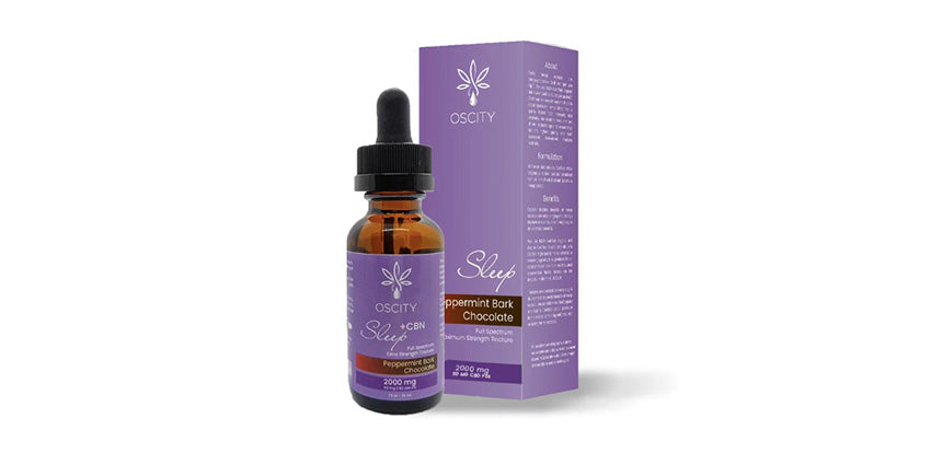 60 Ml CBD+CBN Sleep Tincture by Oscity