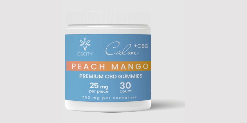 The CBD+CBG Calm Gummies - Peach Mango are the savory treats your sleepless nights have been craving.