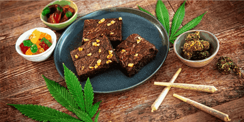 Edibles are a discrete way of consuming CBG products, for example, at the office or while taking a short walk home. 