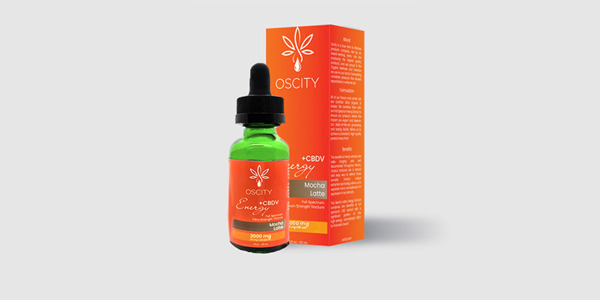Best CBD Oil for Energy Boost with CBD and CBDV from Oscity Labs