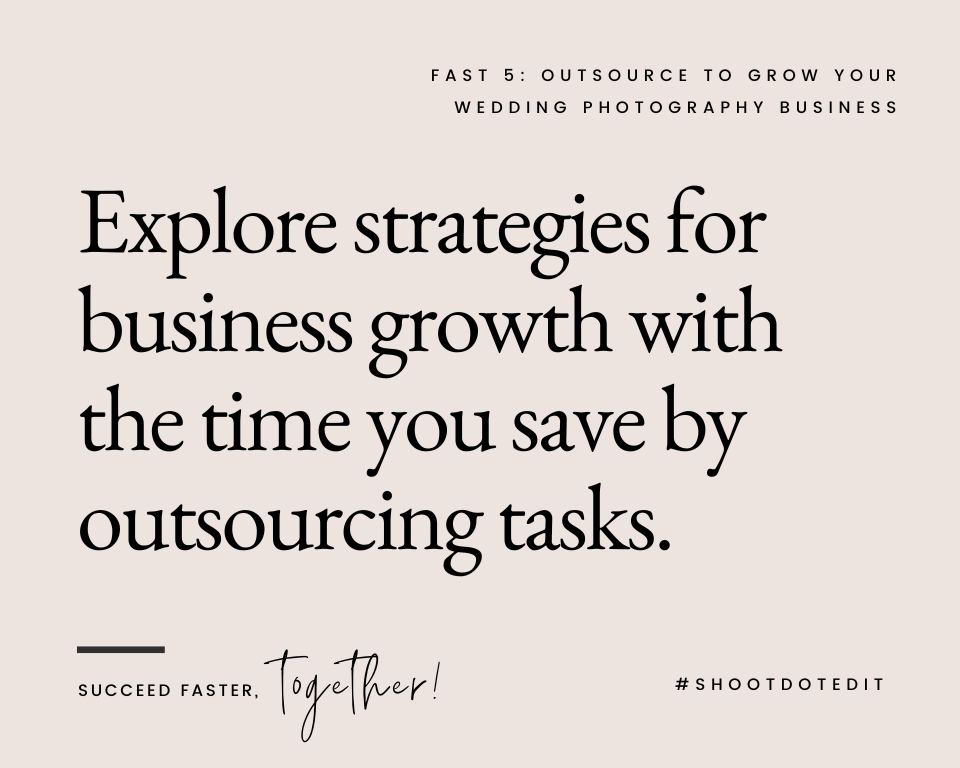 infographic stating explore strategies for business growth with the time you achieve after outsourcing